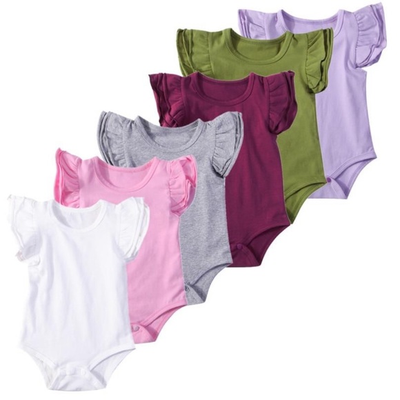 Flutter Sleeve Bodysuit - Picture 2 of 2